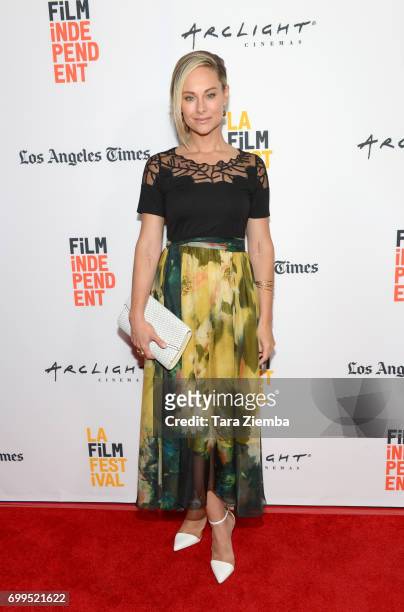 Actor Alyshia Ochse attends the screening of "Desolation" during the 2017 Los Angeles Film Festival at Arclight Cinemas Culver City on June 21, 2017...