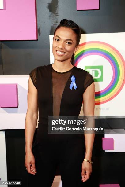 Actress Freema Agyeman attends the 2017 Village Voice Pride Awards at Capitale on June 21, 2017 in New York City.