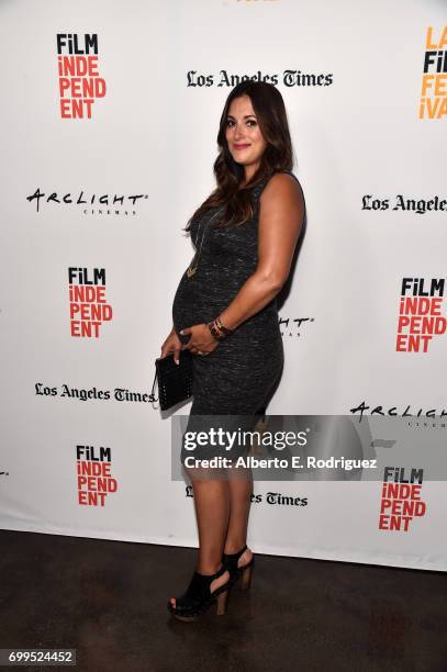 Angelique Cabral attends the screening of "Fat Camp" during the 2017 Los Angeles Film Festival at ArcLight Santa Monica on June 21, 2017 in Santa...