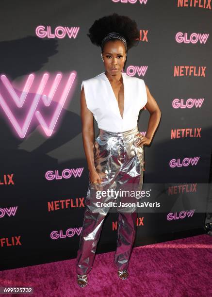 Actress Sydelle Noel attends the premiere of "GLOW" at The Cinerama Dome on June 21, 2017 in Los Angeles, California.