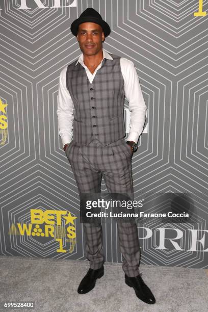 Boris Kodjoe attends BET Chairman and CEO Debra Lee's 'PRE', a BET Awards dinner for the 17th Annual BET Awards at The London West Hollywood on June...