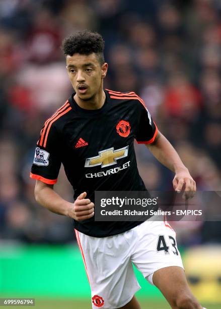 Manchester United's Cameron Borthwick-Jackson