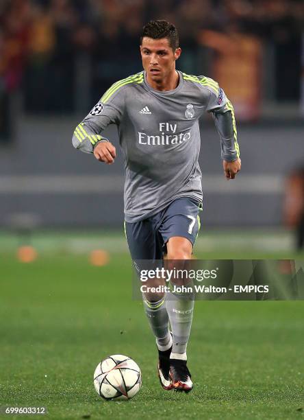 Real Madrid's Cristiano Ronaldo in action