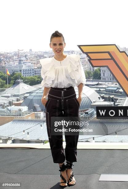 Actress Elena Anaya attends a photocall for 'Wonder Woman' at the NH Collection Suecia Hotel on June 22, 2017 in Madrid, Spain.