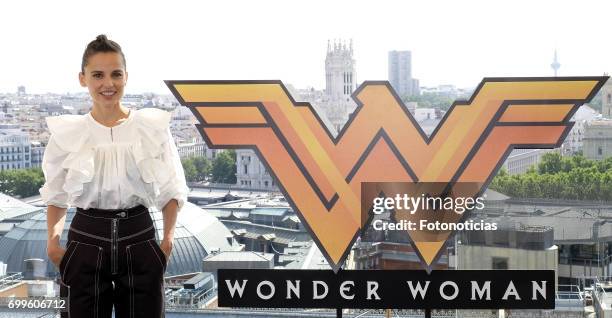 Actress Elena Anaya attends a photocall for 'Wonder Woman' at the NH Collection Suecia Hotel on June 22, 2017 in Madrid, Spain.