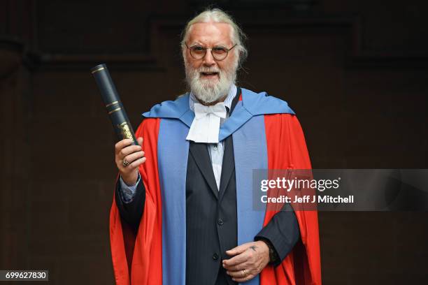 Scottish comedian and actor Sir Billy Connolly joined graduating students from the University of Strathclyde at the Barony Hall where he received an...