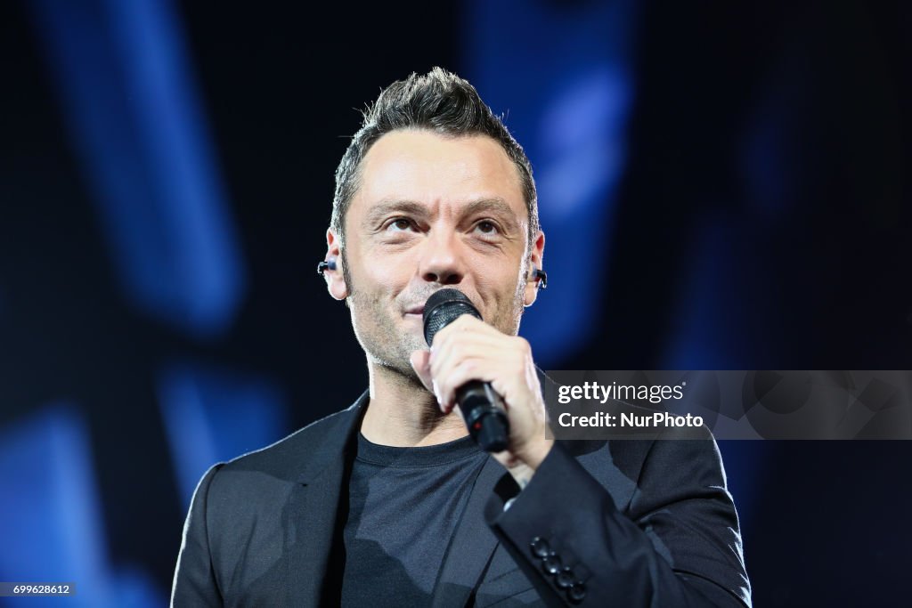 Tiziano Ferro Performs In Turin