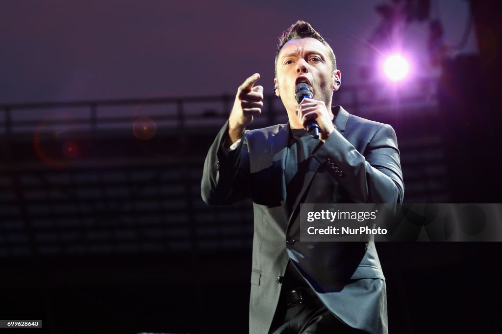 Tiziano Ferro Performs In Turin