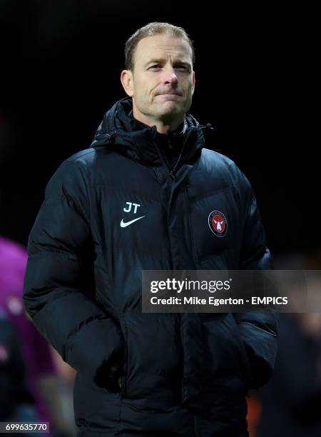 Midtjylland manager Jess Thorup after the game.