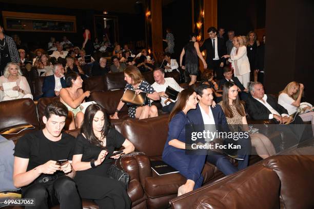 General view of atmosphere during 'Ulugh Beg The Man Who Unlocked the Universe ' Screening Cocktail at Club 13 and Dinner at Hotel Hoche on June 21,...