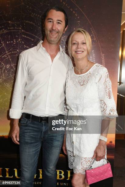 Helene de Yougoslavie and Stanislas Fougeron attend 'Ulugh Beg The Man Who Unlocked the Universe ' Screening Cocktail at Club 13 and Dinner at Hotel...