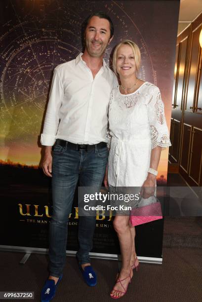 Helene de Yougoslavie and Stanislas Fougeron attend 'Ulugh Beg The Man Who Unlocked the Universe ' Screening Cocktail at Club 13 and Dinner at Hotel...