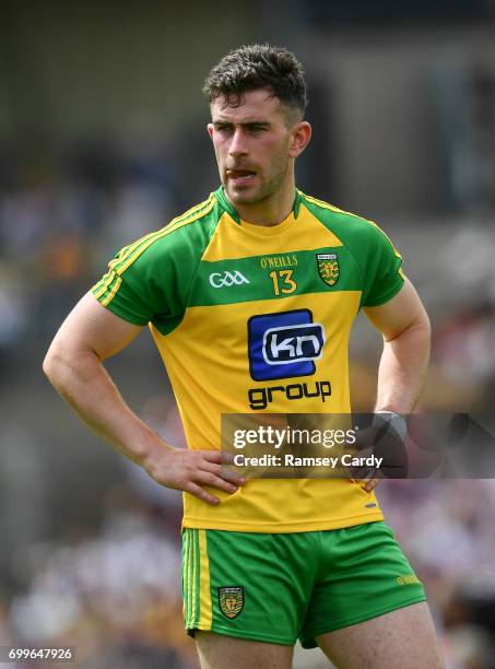 Monaghan , Ireland - 18 June 2017; Patrick McBrearty of Donegal during the Ulster GAA Football Senior Championship Semi-Final match between Tyrone...