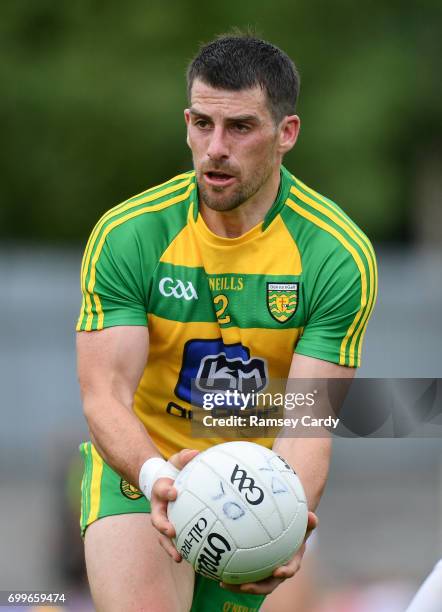 Monaghan , Ireland - 18 June 2017; Paddy McGrath of Donegal during the Ulster GAA Football Senior Championship Semi-Final match between Tyrone and...