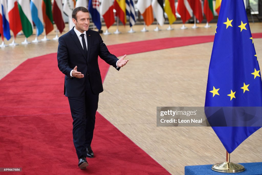 Delegates Attend The European Council Meeting In Brussels - Day One