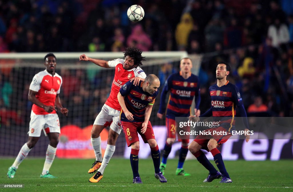 Barcelona v Arsenal - UEFA Champions League - Round of Sixteen - Second Leg - Camp Nou