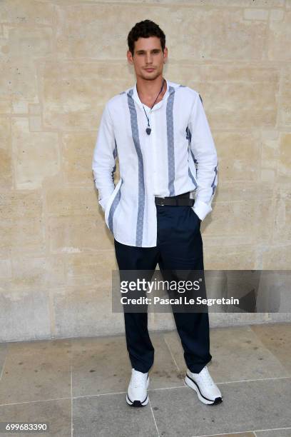 Jeremie Laheurte attends the Louis Vuitton Menswear Spring/Summer 2018 show as part of Paris Fashion Week on June 22, 2017 in Paris, France.