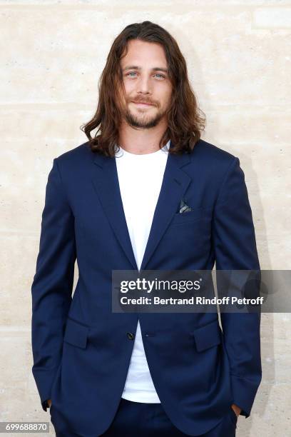 Actor Ben Robson attends the Louis Vuitton Menswear Spring/Summer 2018 show as part of Paris Fashion Week on June 22, 2017 in Paris, France.