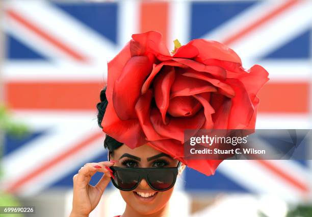 Racegoers attend Royal Ascot Ladies Day 2017 at Ascot Racecourse on June 22, 2017 in Ascot, England.