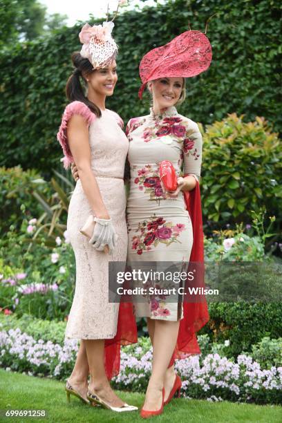 Racegoers attend Royal Ascot Ladies Day 2017 at Ascot Racecourse on June 22, 2017 in Ascot, England.