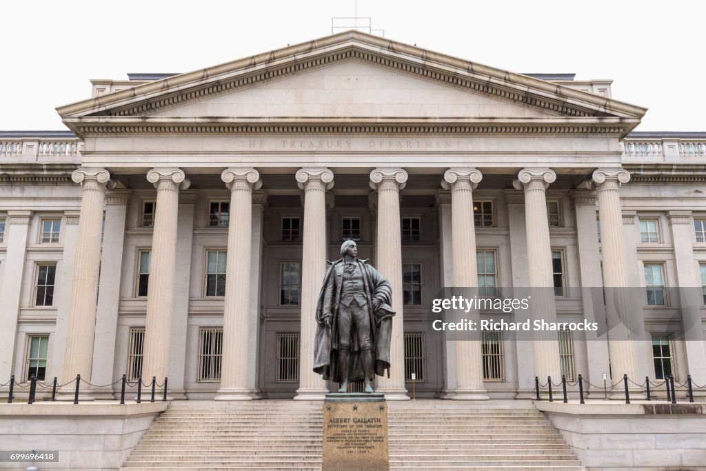 US Treasury Department, Washington DC, USA