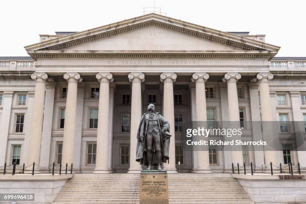 us treasury department, washington dc, usa - 米国財務省 ストックフォトと画像