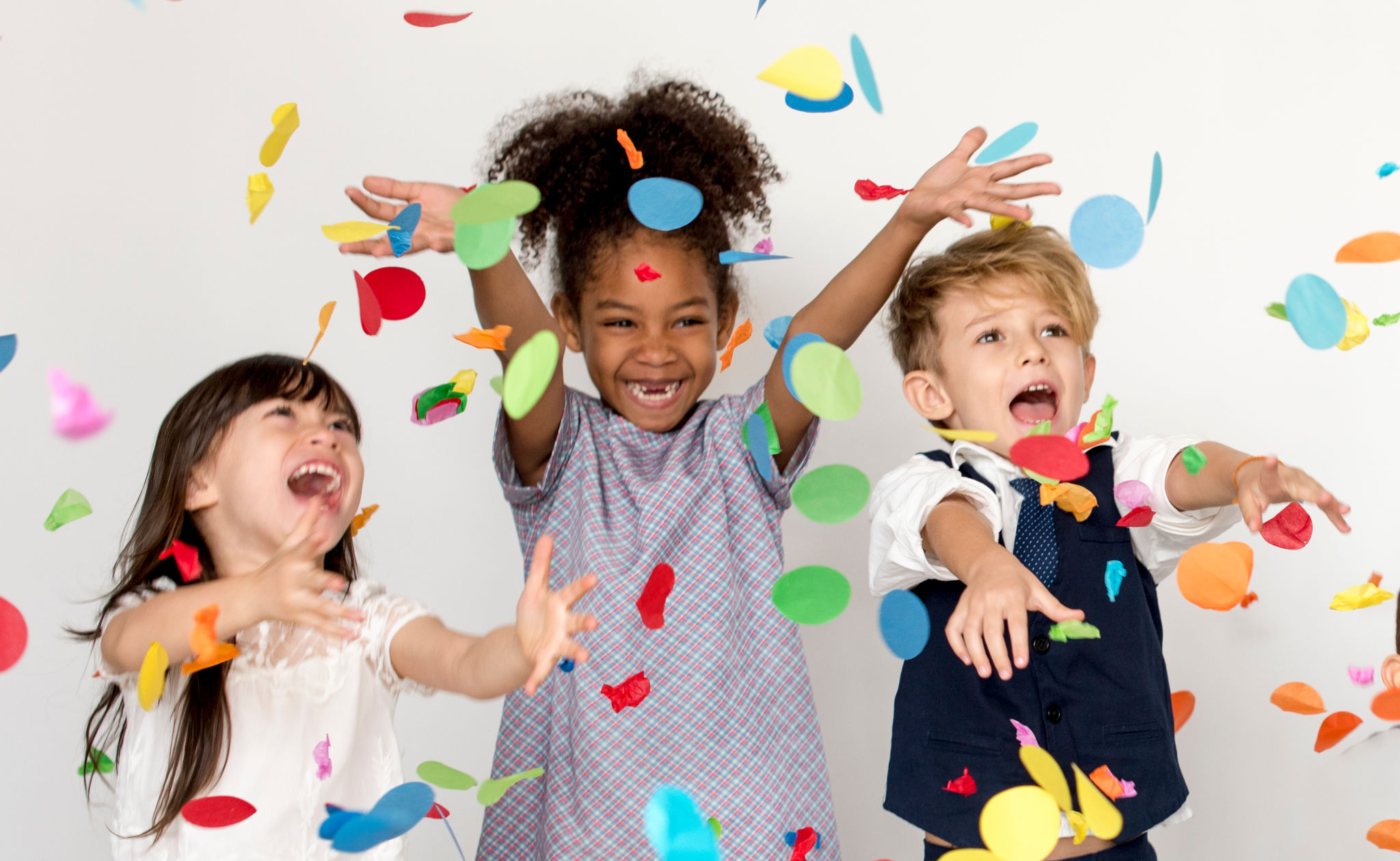 children festive play