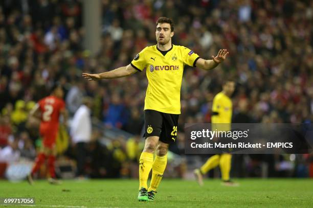 Borussia Dortmund's Sokratis Papastathopoulos