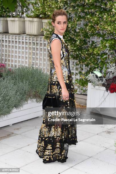 Emma Watson attends "The Circle" Paris Photocall at Hotel Le Bristol on June 22, 2017 in Paris, France.