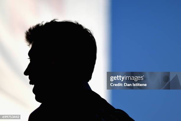 Daniil Kvyat of Russia and Scuderia Toro Rosso during previews ahead of the European Formula One Grand Prix at Baku City Circuit on June 22, 2017 in...