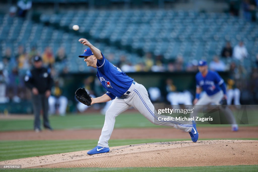 Toronto Blue Jays v Oakland Athletics