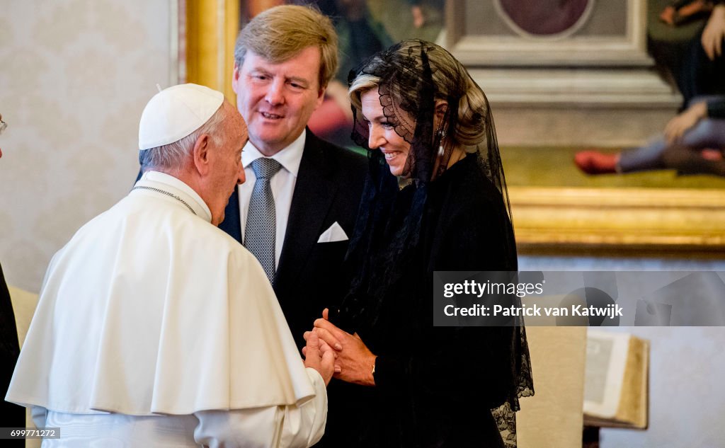 King And Queen Of The Netherlands Visit Italy : Day Three