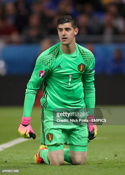 Belgium goalkeeper Thibaut Courtois