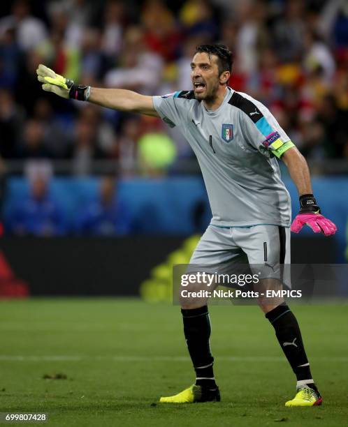 Italy goalkeeper Gianluigi Buffon