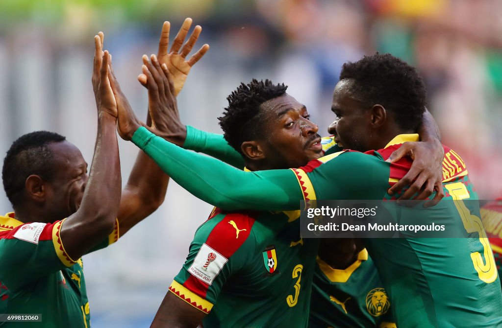 Cameroon v Australia: Group B - FIFA Confederations Cup Russia 2017
