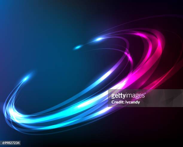 unreal abstract background - lighting equipment stock illustrations