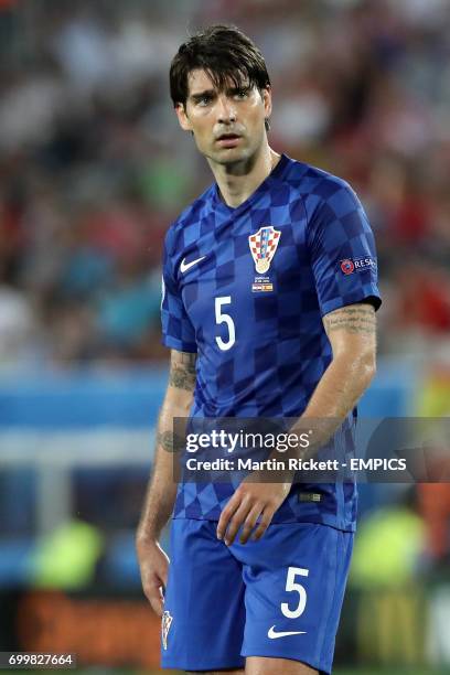 Croatia's Vedran Corluka