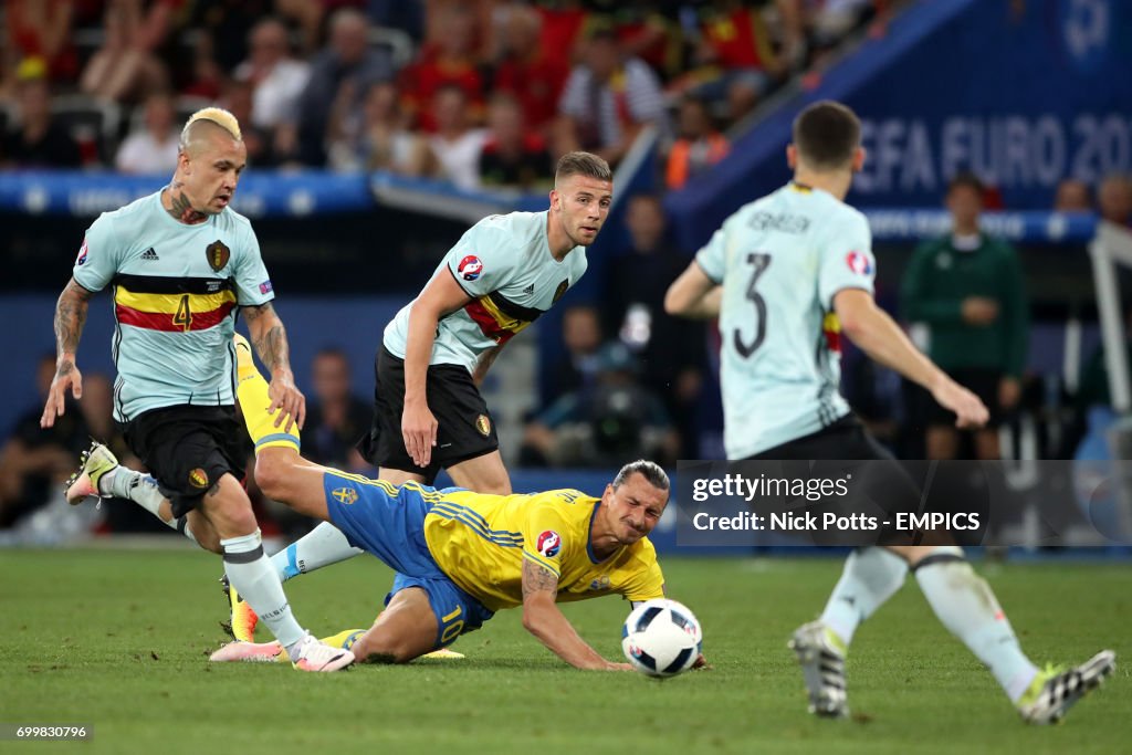 Sweden v Belgium - UEFA Euro 2016 - Group E - Stade de Nice