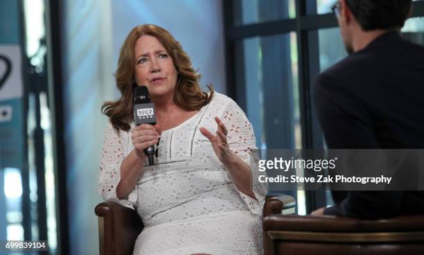 Ann Dowd attends Build Series to discuss her roles in "The Handmaid's Tale" & "The Leftovers" at Build Studio on June 22, 2017 in New York City.