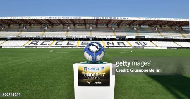 General view prior the U16 Lega Pro Final match between Calcio Padova and FC Como on June 22, 2017 in Cesena, Italy.