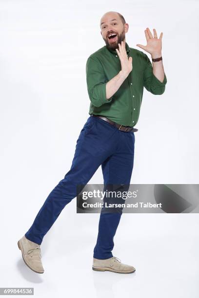 Actor and comedian Paul Scheer is photographed for Entertainment Weekly Magazine on June 11, 2017 in Austin, Texas.