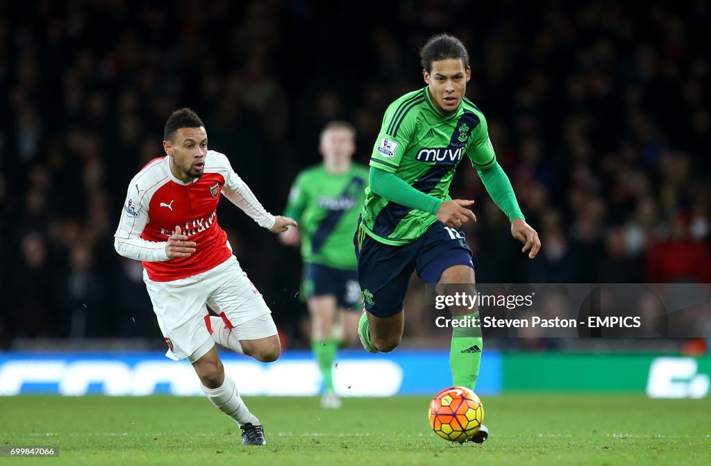 Arsenal v Southampton - Barclays Premier League - Emirates Stadium