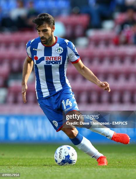 Wigan Athletic's Jordi Gomez