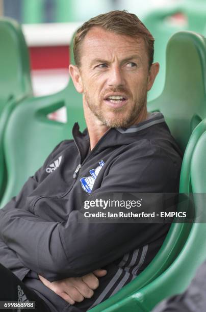 Birmingham City manager Gary Rowett