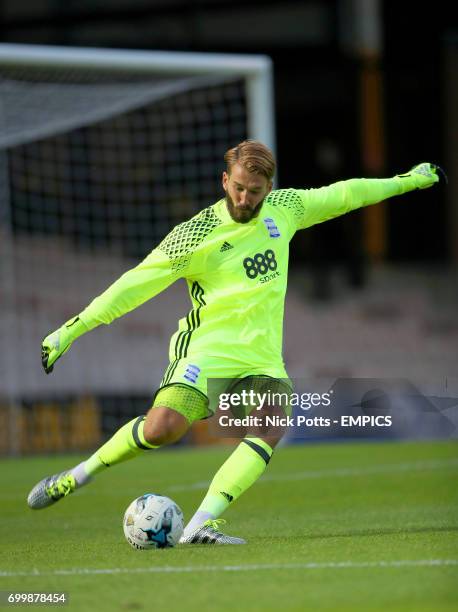 Birmingham City Goalkeeper Adam Legzdins