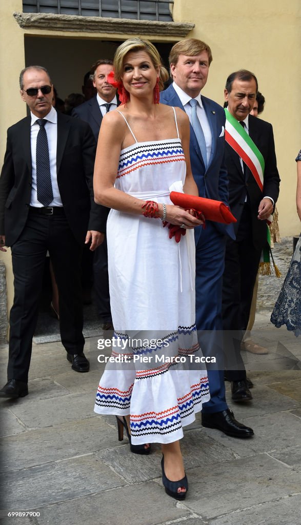 King And Queen Of The Netherlands Visit Italy : Day Three