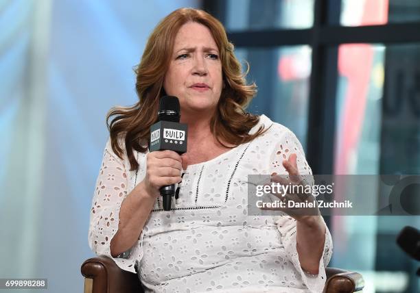 Ann Dowd attends the Build Series to discuss 'The Handmaid's Tale" & "The Leftovers' at Build Studio on June 22, 2017 in New York City.