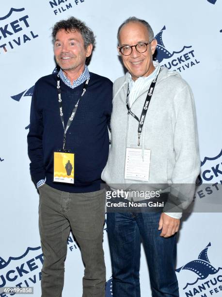 Jeffrey Clarick and David Crane attend the Opening Night Celebration during 2017 Nantucket Film Festival - Day 1 on June 21, 2017 in Nantucket,...