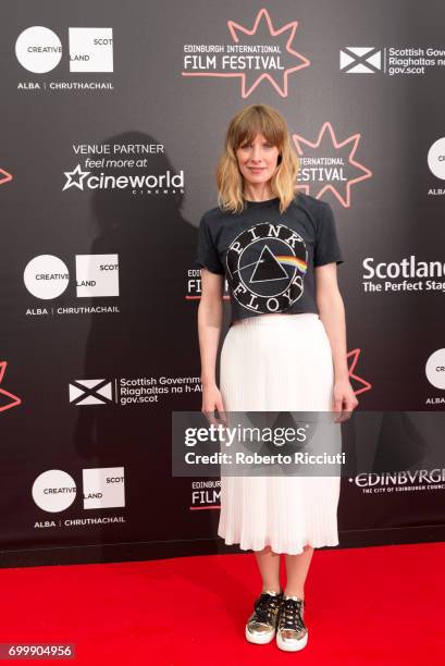International Juror Shauna Macdonald attends a photocall during the 71st Edinburgh International Film Festival at Cineworld on June 22, 2017 in...