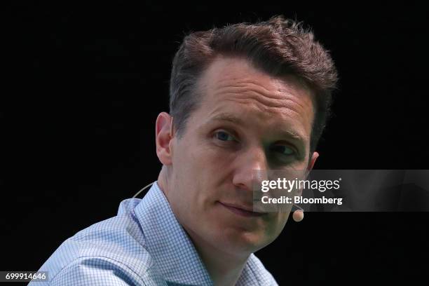 Oliver Samwer, chief executive officer of Rocket Internet SE, listens during the Noah Technology Conference in Berlin, Germany, on Thursday, June 22,...